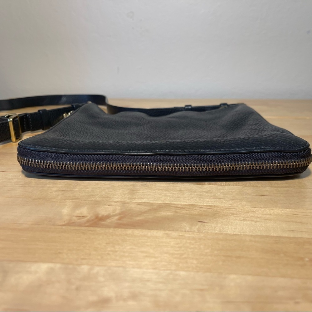 Fossil Crossbody Black Leather Bag - Picture 6 of 14